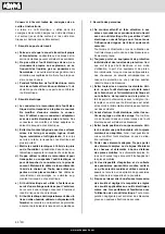 Предварительный просмотр 50 страницы Scheppach 5901318901 Translation Of Original Instruction Manual