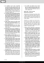 Предварительный просмотр 110 страницы Scheppach 5901318901 Translation Of Original Instruction Manual