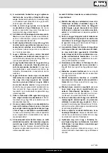 Предварительный просмотр 203 страницы Scheppach 5901318901 Translation Of Original Instruction Manual