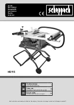 Предварительный просмотр 1 страницы Scheppach 59013209942 Original Instruction Manual