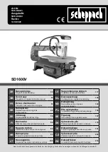 Scheppach 5901403903 Translation Of Original Instruction Manual preview