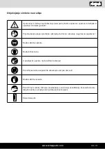 Предварительный просмотр 101 страницы Scheppach 5901501905 Translation Of Original Instruction Manual