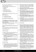 Предварительный просмотр 36 страницы Scheppach 59015019969 Instruction Manual