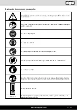 Предварительный просмотр 133 страницы Scheppach 59015019969 Instruction Manual