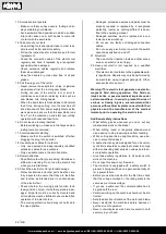 Предварительный просмотр 26 страницы Scheppach 5901503905 Translation Of Original Instruction Manual