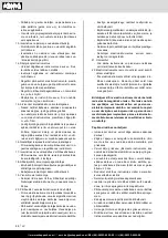 Предварительный просмотр 88 страницы Scheppach 5901503905 Translation Of Original Instruction Manual