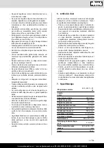 Предварительный просмотр 89 страницы Scheppach 5901503905 Translation Of Original Instruction Manual