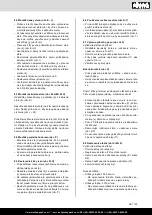 Предварительный просмотр 103 страницы Scheppach 5901503905 Translation Of Original Instruction Manual