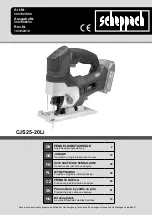 Предварительный просмотр 1 страницы Scheppach 5901807900 Translation Of Original Instruction Manual