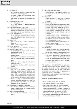 Предварительный просмотр 28 страницы Scheppach 5902205901 Translation Of Original Instruction Manual