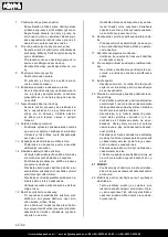 Предварительный просмотр 68 страницы Scheppach 5902205901 Translation Of Original Instruction Manual