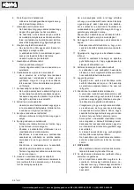 Предварительный просмотр 94 страницы Scheppach 5902205901 Translation Of Original Instruction Manual