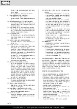 Предварительный просмотр 120 страницы Scheppach 5902205901 Translation Of Original Instruction Manual