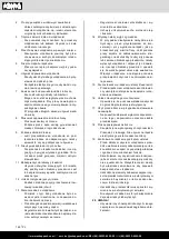 Предварительный просмотр 146 страницы Scheppach 5902205901 Translation Of Original Instruction Manual