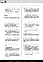 Предварительный просмотр 150 страницы Scheppach 5902205901 Translation Of Original Instruction Manual