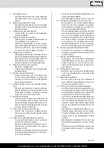 Предварительный просмотр 173 страницы Scheppach 5902205901 Translation Of Original Instruction Manual