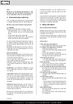 Предварительный просмотр 186 страницы Scheppach 5902205901 Translation Of Original Instruction Manual