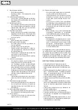 Предварительный просмотр 200 страницы Scheppach 5902205901 Translation Of Original Instruction Manual