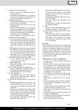 Предварительный просмотр 81 страницы Scheppach 5902306901 Instruction Manual