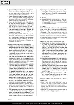 Preview for 116 page of Scheppach 5903108901 Translation Of Original Instruction Manual