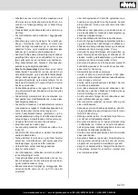 Preview for 117 page of Scheppach 5903108901 Translation Of Original Instruction Manual