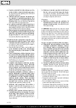 Preview for 82 page of Scheppach 5903205901 Translation Of Original Instruction Manual