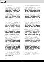 Предварительный просмотр 102 страницы Scheppach 5903205903 Translation Of Original Instruction Manual