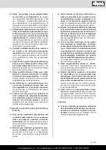 Предварительный просмотр 43 страницы Scheppach 5903804901 Translation Of Original Instruction Manual