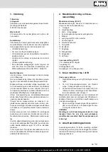 Предварительный просмотр 131 страницы Scheppach 5903804901 Translation Of Original Instruction Manual