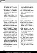 Предварительный просмотр 8 страницы Scheppach 5903815900 Translation Of Original Instruction Manual