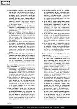 Предварительный просмотр 10 страницы Scheppach 5903815900 Translation Of Original Instruction Manual