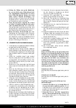 Предварительный просмотр 11 страницы Scheppach 5903815900 Translation Of Original Instruction Manual