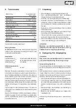 Preview for 113 page of Scheppach 5904613903 Translation Of Original Instruction Manual