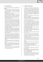 Предварительный просмотр 21 страницы Scheppach 5904615903 Instruction Manual