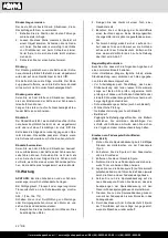 Preview for 22 page of Scheppach 5904802907 Instruction Manual