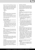 Preview for 59 page of Scheppach 5904802907 Instruction Manual