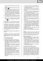 Preview for 143 page of Scheppach 5904802907 Instruction Manual