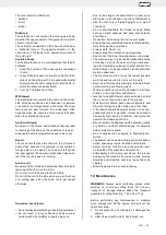 Предварительный просмотр 41 страницы Scheppach 5904809904 Instruction Manual