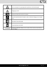 Предварительный просмотр 155 страницы Scheppach 5905309901 Translation Of Original Instruction Manual