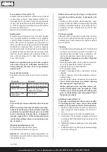 Preview for 116 page of Scheppach 5905313853 Translation Of Original Instruction Manual