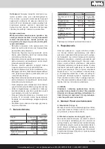 Preview for 135 page of Scheppach 5905313853 Translation Of Original Instruction Manual