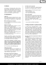 Preview for 111 page of Scheppach 5905416902 Translation Of Original Instruction Manual