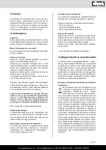 Preview for 111 page of Scheppach 5905417902 Translation Of Original Instruction Manual