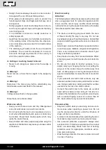 Preview for 38 page of Scheppach 5905419901 Translation Of Original Instruction Manual