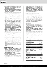 Preview for 112 page of Scheppach 5906136901 Translation Of Original Instruction Manual