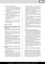 Preview for 145 page of Scheppach 5906136901 Translation Of Original Instruction Manual