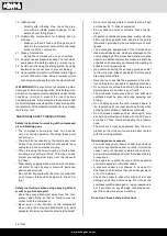 Предварительный просмотр 46 страницы Scheppach 5906145850 Translation Of Original Instruction Manual