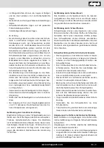 Preview for 11 page of Scheppach 5906609901 Translation Of The Original Operating Manual