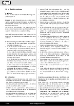 Preview for 16 page of Scheppach 5906609901 Translation Of The Original Operating Manual