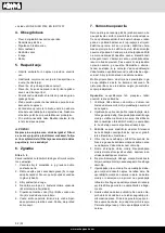 Предварительный просмотр 52 страницы Scheppach 5906706901 Instruction Manual